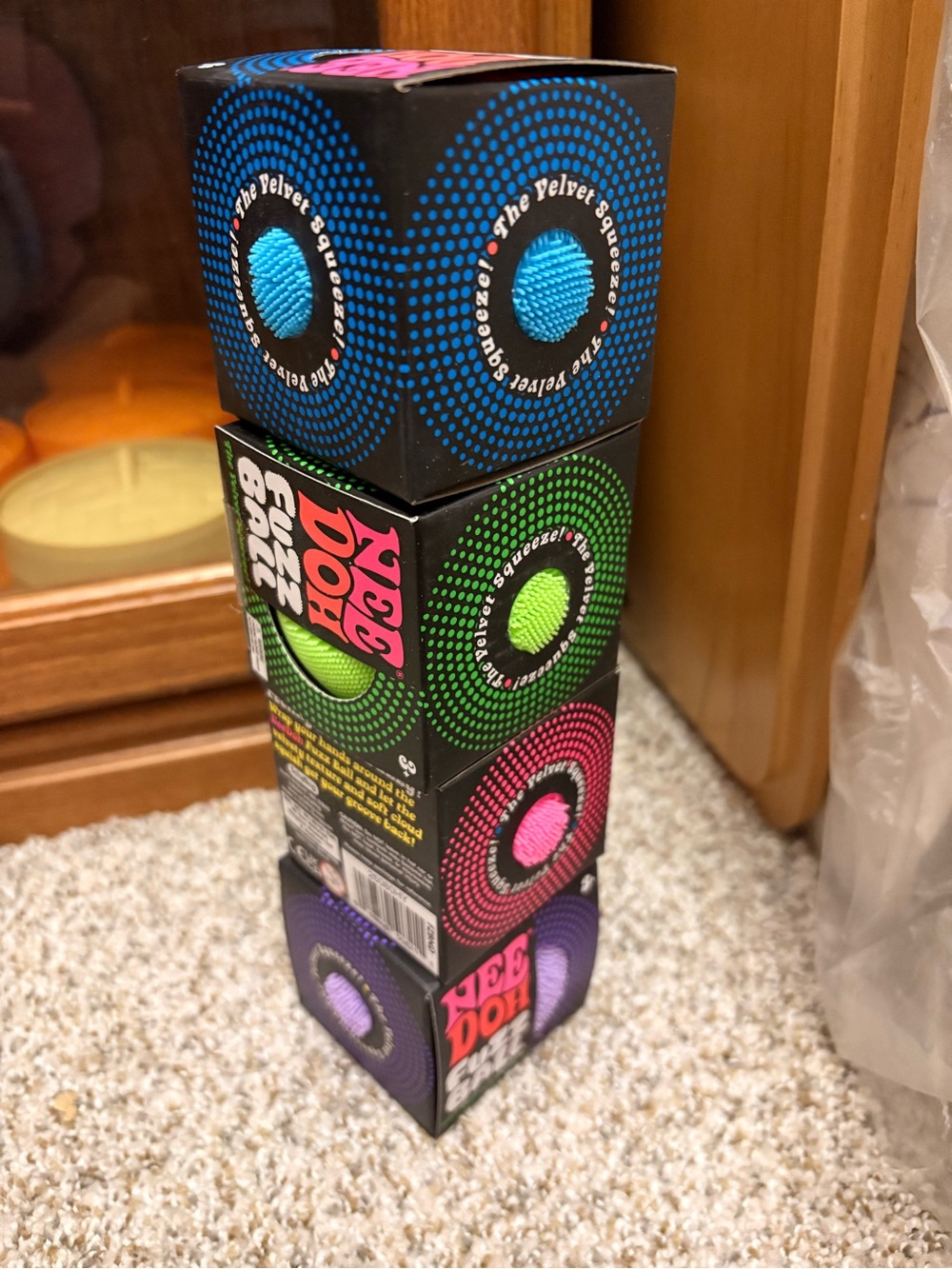 NeeDoh fuzzball bundle